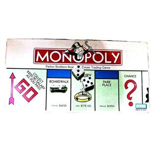 VINTAGE Monopoly Board Game Parker Brothers Complete